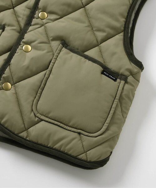 セール】キルティングベスト_マシンウォッシャブル（ベスト）｜apres