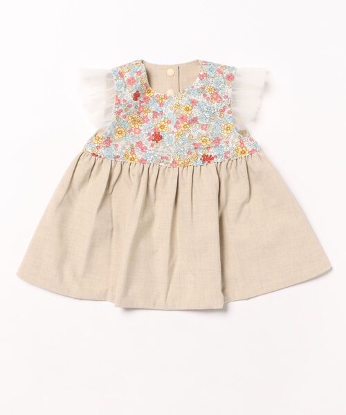 【セール】【リバーシブル】ポプリンストレッチリバーシブルドレススタイ（スタイ/よだれかけ）｜maarook（マルーク）