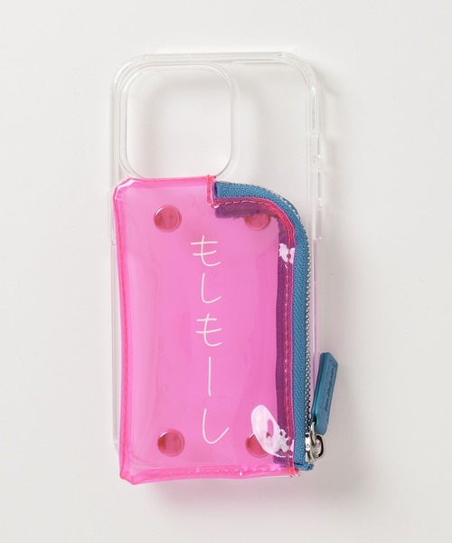 A SCENE(エーシーン)の「A SCENE/エーシーン/B&C PVC clear case -Ken Kagami-/iPhone15Pro(スマホケース/カバー・レディース・ホワイト/ピンク・F)」の2枚目の写真