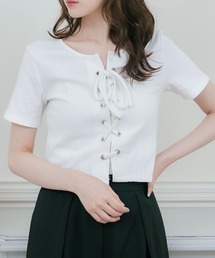 ems excite | ハトメレースアップCT(Tシャツ/カットソー)