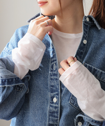 JOURNAL STANDARD | 《追加2》クルーネックシアーロングTシャツ(Tシャツ/カットソー)