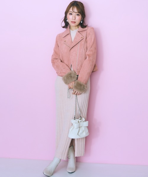 ollun きりまる ワンピース M 新品タグ付き ollun オルン ボリュームバイカラーワンピース きりまる - メルカリ
