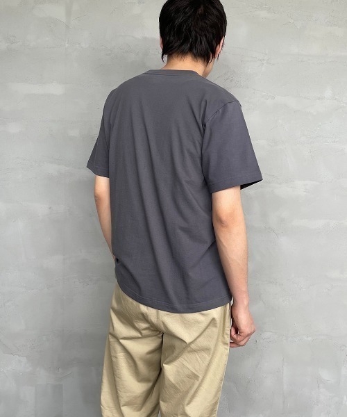 HANES（ヘインズ）の「[HANES/ヘインズ] BEEFY ショートスリーブパックTシャツ（Tシャツ/カットソー・レディース・ホワイト/レッド/ベージュ/ネイビー/パープル/グレー/ダークグリーン/ブラック/オリーブ/ダークグレー・L/XL/S/XS/M）」の22枚目の写真