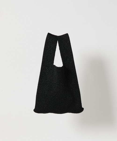 COLONY 2139（コロニートゥーワンスリーナイン）の「ラメマルシェバッグ（ハンドバッグ・レディース・シルバー/ブラック・FREE）」の4枚目の写真