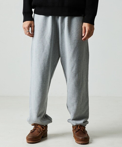 FREAK'S STORE(フリークスストア)の「FREAK’S STORE/フリークスストア HEAVY WEIGHT SWEAT PANTS 15oz/15オンス ヘビーウェイト スウェットパンツ/リラックスフィット/USAコットン(スウェットパンツ・メンズ・ブラック/グレー/ブラウン/ライトグレー・MEDIUM/LARGE/SMALL)」の18枚目の写真