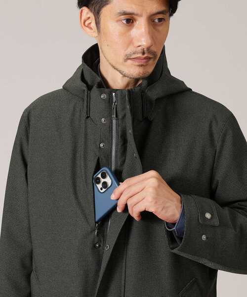 TAKEO KIKUCHI（タケオキクチ）の「【3WAY】ドビー ダウンライナー付 ブルゾン（ブルゾン・メンズ・ブルー系その他/モスグリーン/グレー/ブラック・05/04/03/02/01）」の9枚目の写真