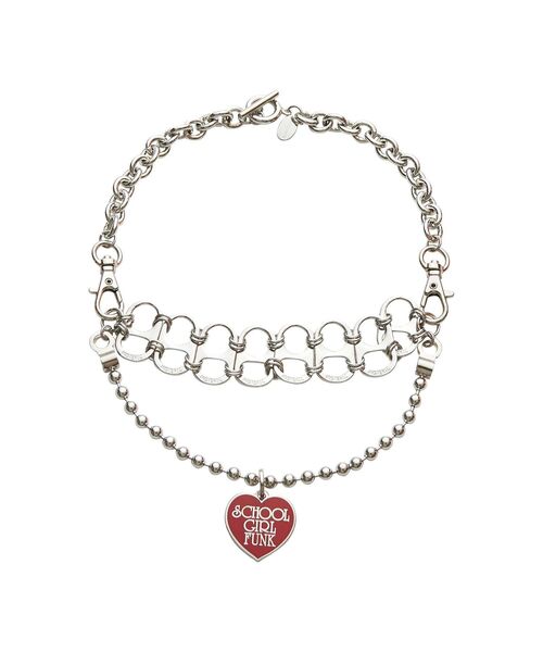 アジャスター付き【HYSTERIC GLARAMOUR】VIXEN GIRL ネックレス HYSTERIC GLAMOUR】VIXEN GIRL アジャスター 付き ネックレス