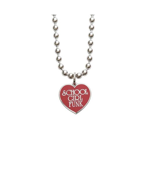 HYSTERIC GLAMOUR ギター　プレート　ネックレス　GIRL HYSTERIC GLAMOUR｜GUITAR GIRL ボールチェーンネックレス