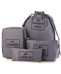 cache cache | カシュカシュ cachecache / トラベルシシュウ4個セット(ポーチ)