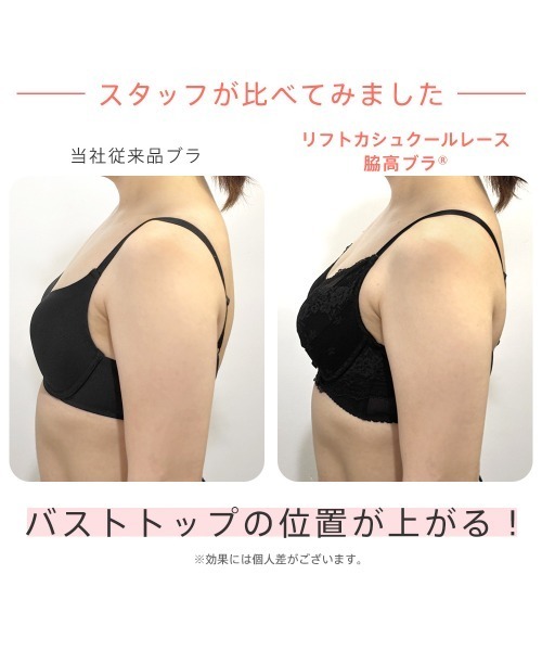 ブラショーツセット】リフト カシュクールレース脇高ブラ(R