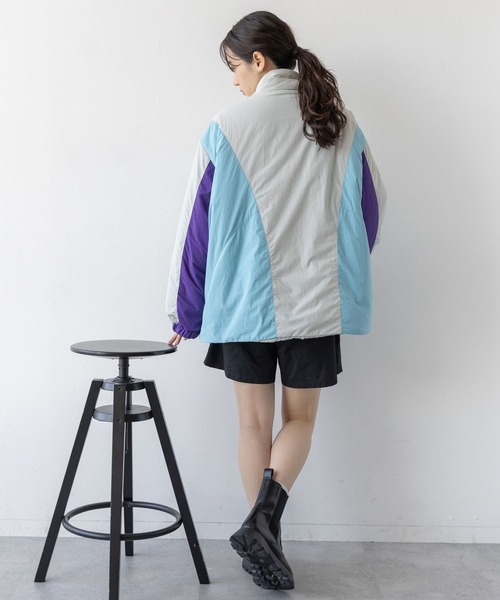 RAGEBLUE(レイジブルー)の「<AIRTHERMAL/高機能中綿>スキーブルゾン(ダウンジャケット/コート・レディース・ホワイト系/グレー系/ネイビー系・FREE)」の8枚目の写真