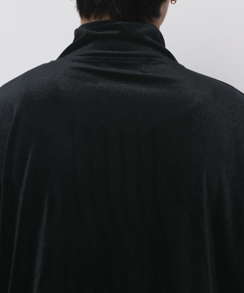 ALAND（エーランド）の「【UNISEX】ALAND／ベロアZIPジャージ（ジャージ・レディース・チャコール/ブラック・SMALL/LARGE）」の15枚目の写真