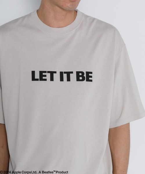AMERICAN RAG CIE(アメリカンラグシー)の「【MEN , WOMEN】THE BEATLES LET IT BE TEE(Tシャツ/カットソー・メンズ・ライトグレー/ホワイト/ブラック・S/L/M)」の3枚目の写真