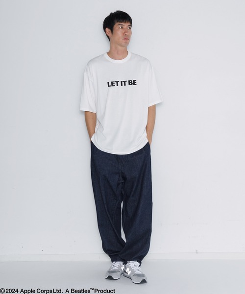 AMERICAN RAG CIE(アメリカンラグシー)の「【MEN , WOMEN】THE BEATLES LET IT BE TEE(Tシャツ/カットソー・メンズ・ライトグレー/ホワイト/ブラック・S/L/M)」の4枚目の写真