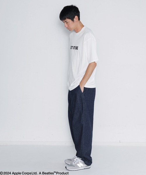 AMERICAN RAG CIE(アメリカンラグシー)の「【MEN , WOMEN】THE BEATLES LET IT BE TEE(Tシャツ/カットソー・メンズ・ライトグレー/ホワイト/ブラック・S/L/M)」の5枚目の写真