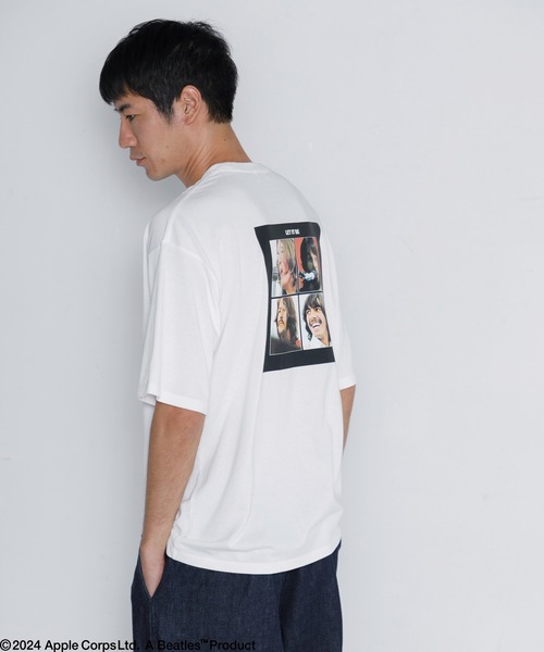 AMERICAN RAG CIE(アメリカンラグシー)の「【MEN , WOMEN】THE BEATLES LET IT BE TEE(Tシャツ/カットソー・メンズ・ライトグレー/ホワイト/ブラック・S/L/M)」の11枚目の写真