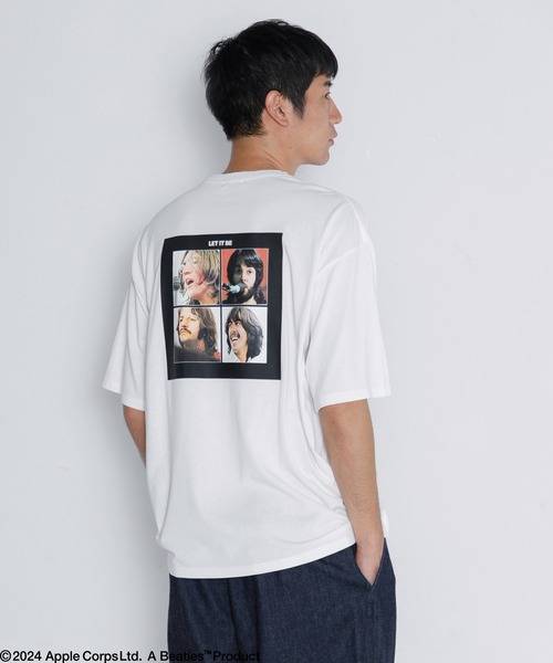 AMERICAN RAG CIE(アメリカンラグシー)の「【MEN , WOMEN】THE BEATLES LET IT BE TEE(Tシャツ/カットソー・メンズ・ライトグレー/ホワイト/ブラック・S/L/M)」の12枚目の写真