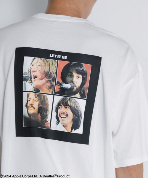 AMERICAN RAG CIE(アメリカンラグシー)の「【MEN , WOMEN】THE BEATLES LET IT BE TEE(Tシャツ/カットソー・メンズ・ライトグレー/ホワイト/ブラック・S/L/M)」の14枚目の写真