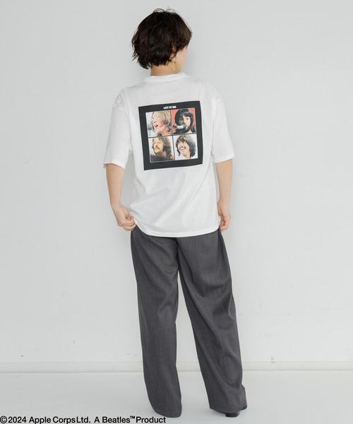 AMERICAN RAG CIE(アメリカンラグシー)の「【MEN , WOMEN】THE BEATLES LET IT BE TEE(Tシャツ/カットソー・メンズ・ライトグレー/ホワイト/ブラック・S/L/M)」の9枚目の写真