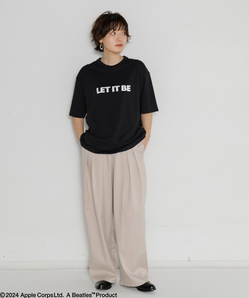 AMERICAN RAG CIE(アメリカンラグシー)の「【MEN , WOMEN】THE BEATLES LET IT BE TEE(Tシャツ/カットソー・メンズ・ライトグレー/ホワイト/ブラック・S/L/M)」の18枚目の写真