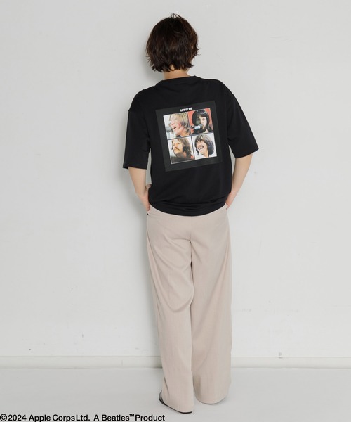 AMERICAN RAG CIE(アメリカンラグシー)の「【MEN , WOMEN】THE BEATLES LET IT BE TEE(Tシャツ/カットソー・メンズ・ライトグレー/ホワイト/ブラック・S/L/M)」の20枚目の写真