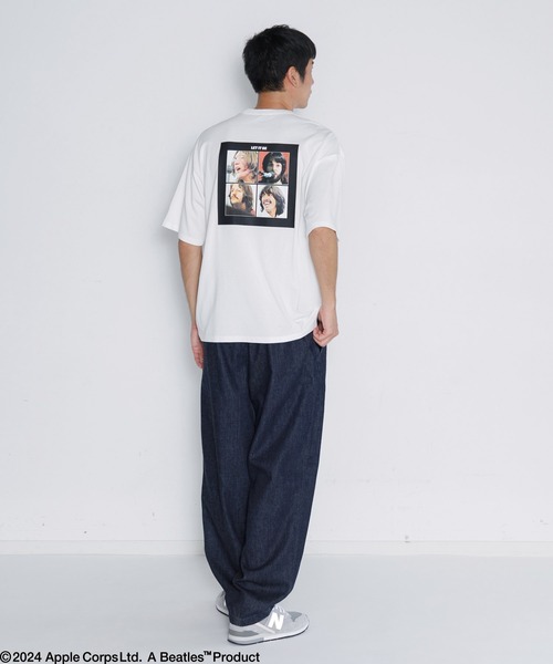 AMERICAN RAG CIE(アメリカンラグシー)の「【MEN , WOMEN】THE BEATLES LET IT BE TEE(Tシャツ/カットソー・メンズ・ライトグレー/ホワイト/ブラック・S/L/M)」の6枚目の写真