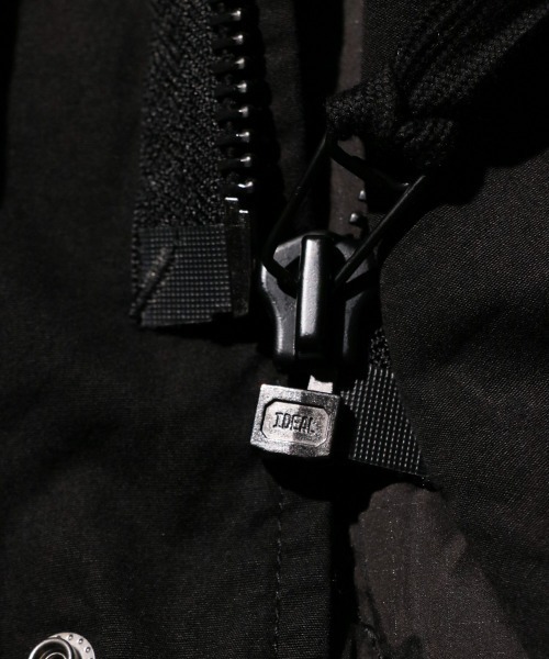 MILITARY（ミリタリー）の「【MADE IN STANDARD / メイドインスタンダード】M65 FISHTAIL JACKET（モッズコート・メンズ・オリーブ/ブラック・LARGE/MEDIUM/SMALL）」の12枚目の写真