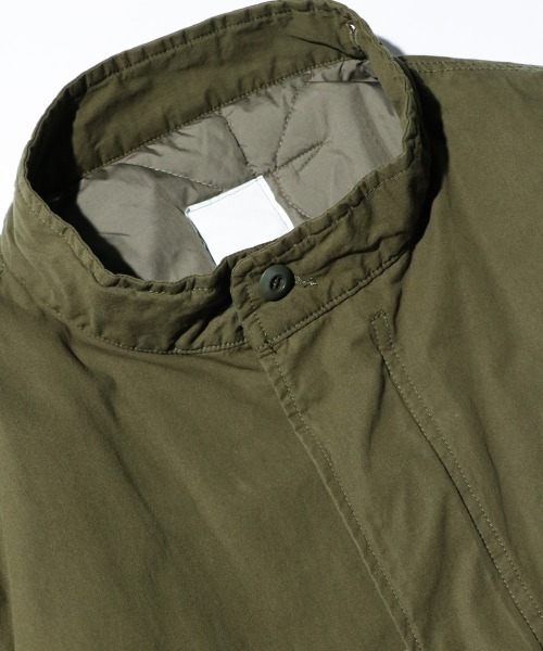 MILITARY（ミリタリー）の「【MADE IN STANDARD / メイドインスタンダード】M65 FISHTAIL JACKET（モッズコート・メンズ・オリーブ/ブラック・LARGE/MEDIUM/SMALL）」の13枚目の写真
