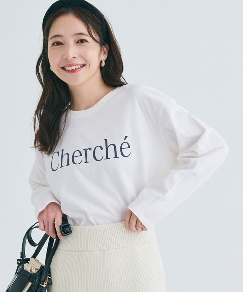 coca（coca）（コカ）の「【WEB限定セール】テールカットアソートプリント コットンロンT（Tシャツ/カットソー・レディース・B/A/D/C・M/L）」の7枚目の写真