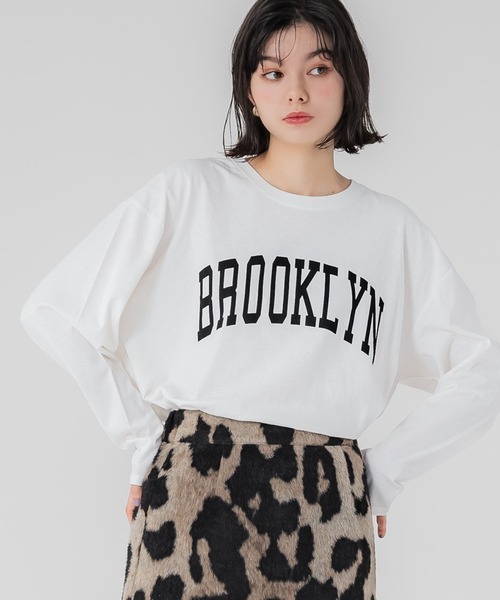 coca（coca）（コカ）の「【WEB限定セール】テールカットアソートプリント コットンロンT（Tシャツ/カットソー・レディース・B/A/D/C・M/L）」の12枚目の写真