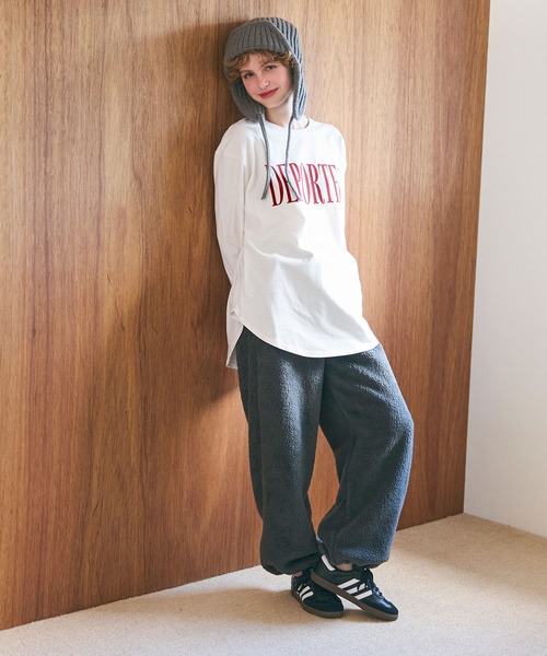 coca（coca）（コカ）の「【WEB限定セール】テールカットアソートプリント コットンロンT（Tシャツ/カットソー・レディース・B/A/D/C・M/L）」の18枚目の写真