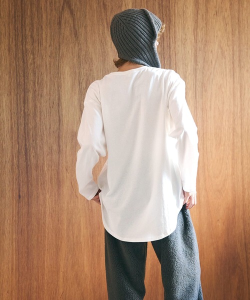 coca（coca）（コカ）の「【WEB限定セール】テールカットアソートプリント コットンロンT（Tシャツ/カットソー・レディース・B/A/D/C・M/L）」の21枚目の写真