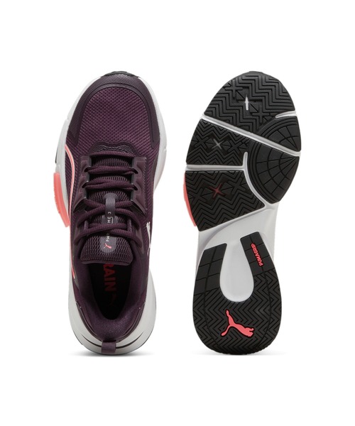 PUMA(プーマ)の「PUMA プーマ ウィメンズ トレーニング パワーフレーム 3 シューズ(スニーカー・レディース・プラム/グレー系その他/ブラック系その他・22.5cm/23.5cm/24.0cm/25.0cm/24.5cm/23.0cm/22.0cm/25.5cm)」の20枚目の写真