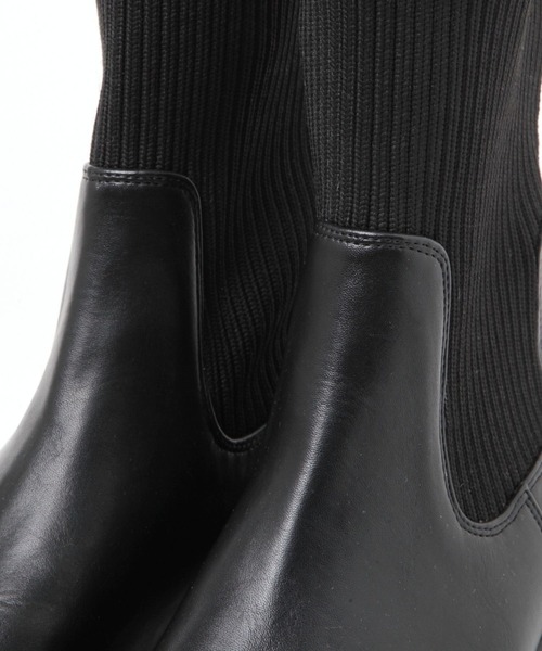 studio CLIP(スタディオクリップ)の「2WAYニットブーツ(ブーツ・レディース・アイボリー/ブラック・MEDIUM/LARGE)」の20枚目の写真