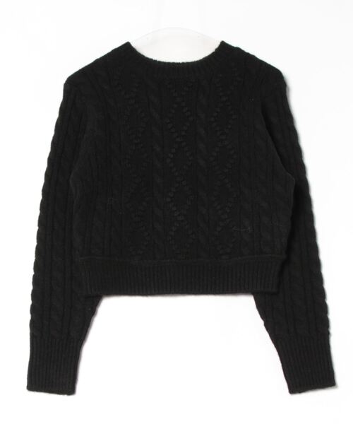 セール】ケーブルニットプルオーバーLS 240860（ニット/セーター