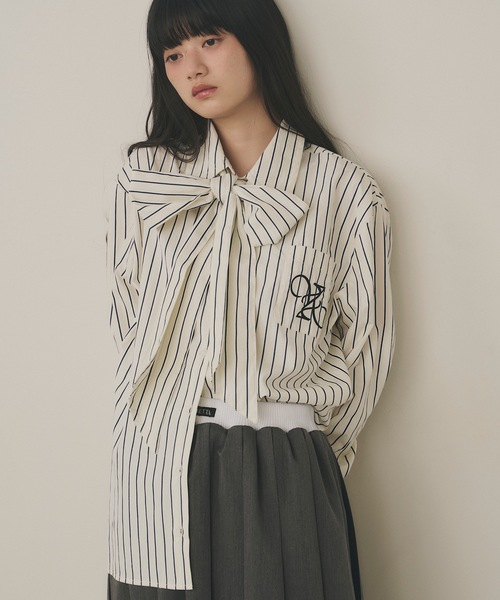 ゆきさん専用⭐︎GUCCI ゼブラ柄 ボウタイ長袖シャツ ゆきさん専用