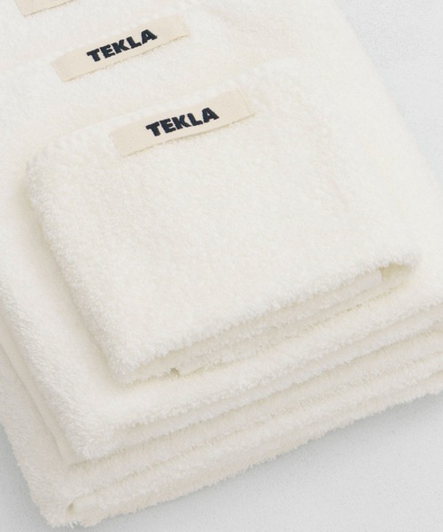 TEKLA（テクラ）の「【TEKLA】 Terry Towels Striped (Washcloth)（ハンカチ/ハンドタオル・レディース・ベージュ/ピンク/グリーン/ブルー系その他/ワイン/ブラック系その他2/ブルー系その他2/ブルー系その他4/チャコールグレー/ダークグリーン/ホワイト系その他/ミント/カーキ/イエロー/ブラウン系その他/ブルー系その他3/ブルー系その他6/ブラック/ピンク系その他2/グリーン系その他/キャメル/イエロー系その他3/ボルドー/ライトグレー・FREE）」の2枚目の写真