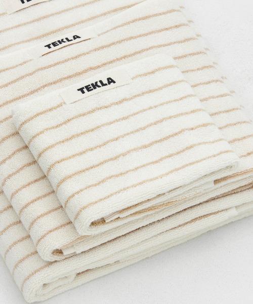 TEKLA（テクラ）の「【TEKLA】 Terry Towels Striped (Washcloth)（ハンカチ/ハンドタオル・レディース・ベージュ/ピンク/グリーン/ブルー系その他/ワイン/ブラック系その他2/ブルー系その他2/ブルー系その他4/チャコールグレー/ダークグリーン/ホワイト系その他/ミント/カーキ/イエロー/ブラウン系その他/ブルー系その他3/ブルー系その他6/ブラック/ピンク系その他2/グリーン系その他/キャメル/イエロー系その他3/ボルドー/ライトグレー・FREE）」の19枚目の写真