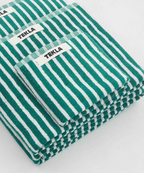 TEKLA（テクラ）の「【TEKLA】 Terry Towels Striped (Washcloth)（ハンカチ/ハンドタオル・レディース・ベージュ/ピンク/グリーン/ブルー系その他/ワイン/ブラック系その他2/ブルー系その他2/ブルー系その他4/チャコールグレー/ダークグリーン/ホワイト系その他/ミント/カーキ/イエロー/ブラウン系その他/ブルー系その他3/ブルー系その他6/ブラック/ピンク系その他2/グリーン系その他/キャメル/イエロー系その他3/ボルドー/ライトグレー・FREE）」の10枚目の写真