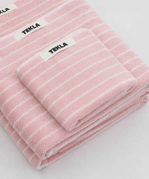 TEKLA（テクラ）の「【TEKLA】 Terry Towels Striped (Washcloth)（ハンカチ/ハンドタオル・レディース・ベージュ/ピンク/グリーン/ブルー系その他/ワイン/ブラック系その他2/ブルー系その他2/ブルー系その他4/チャコールグレー/ダークグリーン/ホワイト系その他/ミント/カーキ/イエロー/ブラウン系その他/ブルー系その他3/ブルー系その他6/ブラック/ピンク系その他2/グリーン系その他/キャメル/イエロー系その他3/ボルドー/ライトグレー・FREE）」の21枚目の写真