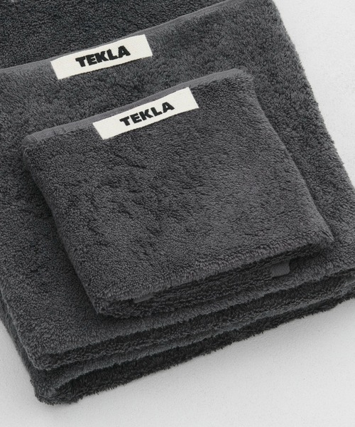 TEKLA（テクラ）の「【TEKLA】 Terry Towels Striped (Washcloth)（ハンカチ/ハンドタオル・レディース・ベージュ/ピンク/グリーン/ブルー系その他/ワイン/ブラック系その他2/ブルー系その他2/ブルー系その他4/チャコールグレー/ダークグリーン/ホワイト系その他/ミント/カーキ/イエロー/ブラウン系その他/ブルー系その他3/ブルー系その他6/ブラック/ピンク系その他2/グリーン系その他/キャメル/イエロー系その他3/ボルドー/ライトグレー・FREE）」の5枚目の写真