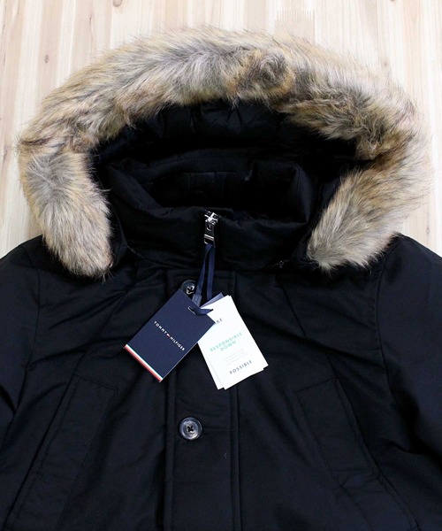 TOMMY HILFIGER（トミーヒルフィガー）の「ロッキー ダウン パーカー Men's Rockie Down Parka（ダウンジャケット/コート・メンズ・ブラック・S/M/L）」の18枚目の写真