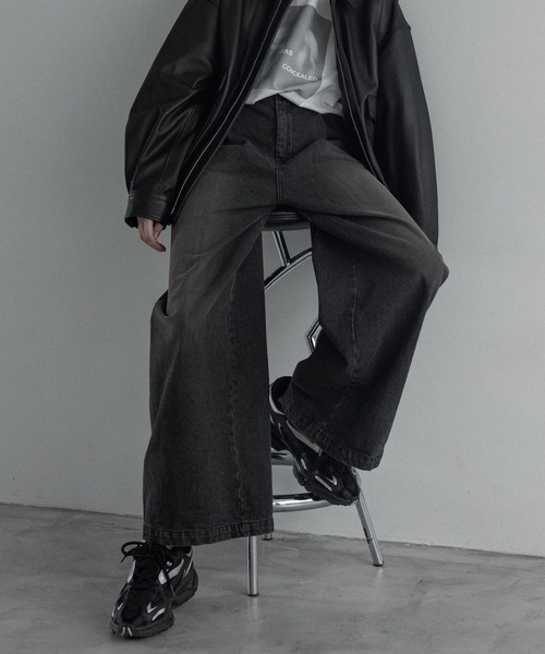 パンツ loose vintage semi-wide denim PT loose vintage semi wide denim PT / ルーズヴィンテージ