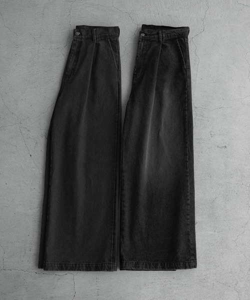 loose vintage semi wide denim PT / ルーズヴィンテージ