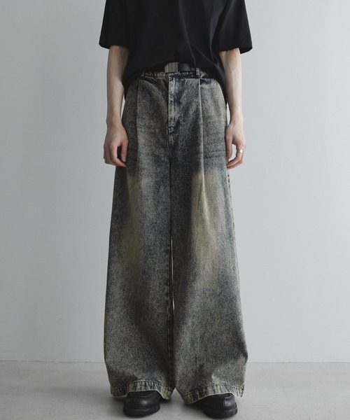 loose vintage semi wide denim PT / ルーズヴィンテージ