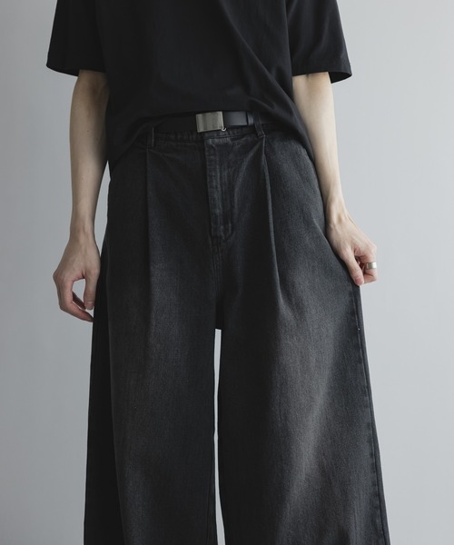 13.5oz】loose vintage semi wide denim PT / ルーズ