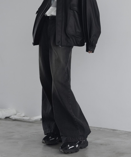 remer　loose vintage buggy denim PT ブルー S 13.5oz】loose vintage buggy denim PT / ルーズヴィンテージ