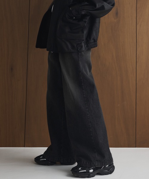 remer（リメール）の「【13.5oz】loose vintage buggy denim PT