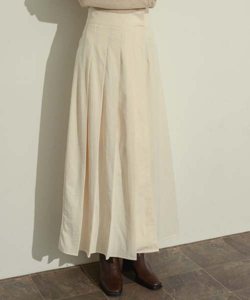 レイヤードプリーツスカート（スカート）｜NEUNA（ヌナ）