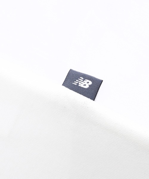 NEW BALANCE（ニューバランス）の「NB DRY リニアロゴショートスリーブTシャツ コットンライク（Tシャツ/カットソー・キッズ・オフホワイト/ブラック/カーキブラウン/オレンジ・160/150/140/130）」の7枚目の写真